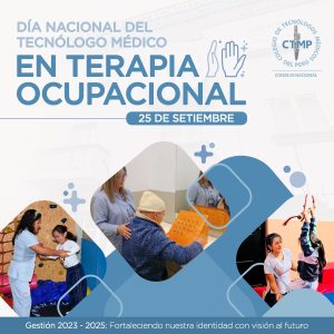 25 de setiembre: Día Nacional del Tecnólogo Médico en Terapia Ocupacional